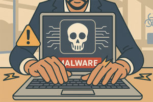 マルウェアに感染したＰＣと攻撃者