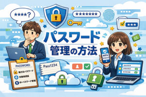 パスワード管理の方法 アイキャッチ画像